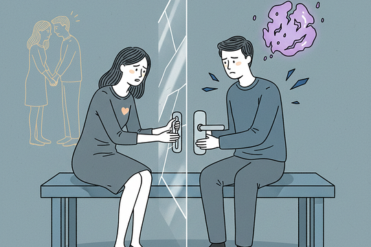 Bạn trai lạnh nhạt sau khi đọc tin nhắn xưa của tôi và người yêu cũ