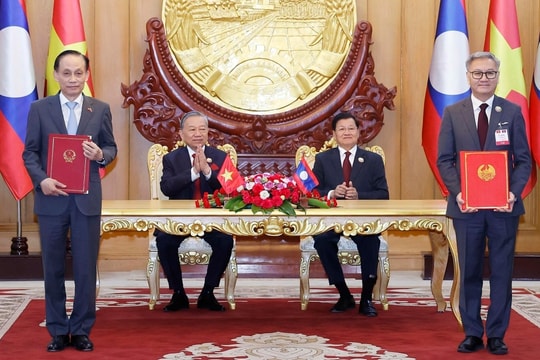 Việt - Lào phấn đấu nâng kim ngạch lên 5 tỷ USD