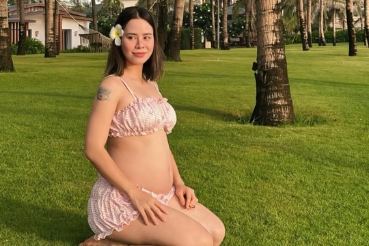 Vợ chồng Hà Lê đón con đầu lòng