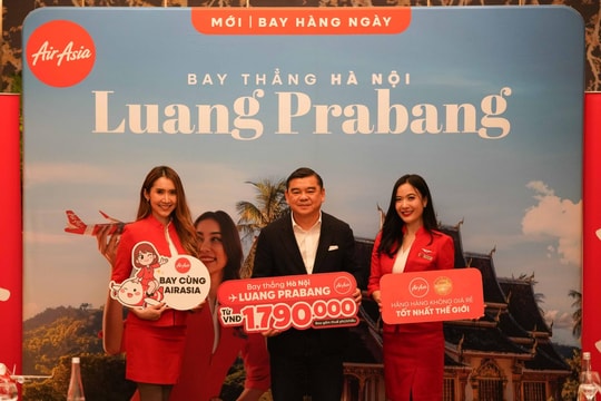 AirAsia khai trương đường bay mới ‘Hà Nội - Luang Prabang’ theo Thương Quyền Năm