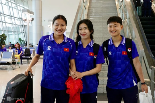 Tuyển nữ Việt Nam lên đường dự SEA Games 33