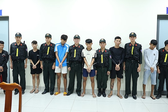 Băng nhóm chuyên đâm chém ở cù lao Chợ Mới bị bắt