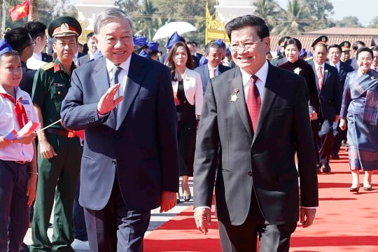 Khánh thành Công viên Hữu nghị Lào - Việt Nam