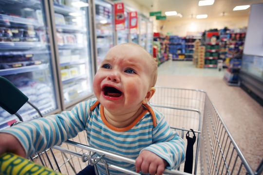 Tiếng khóc của em bé có thể khiến người lớn nóng mặt theo đúng nghĩa đen