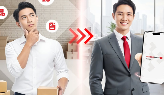 Hộ kinh doanh tự tin chuyển đổi, tiết kiệm tối đa cùng Techcombank Business