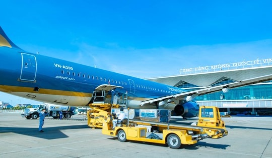 Khai thác trở lại các chuyến bay từ sân bay Vinh