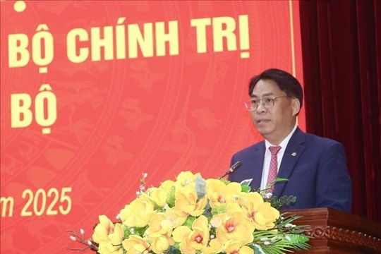 Đồng chí Phan Thăng An giữ chức Bí thư Tỉnh ủy Cao Bằng