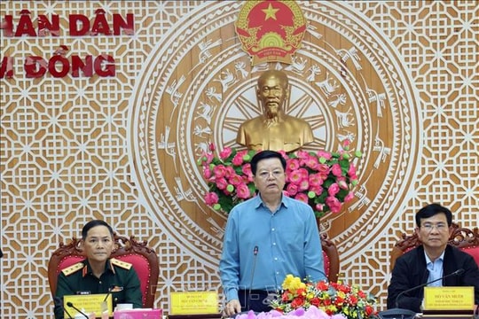 Phó Thủ tướng Mai Văn Chính đề nghị Lâm Đồng đẩy nhanh 'Chiến dịch Quang Trung'