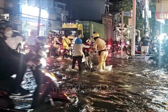 Triều cường có xu hướng tăng ở khu vực ven biển Đông Nam Bộ