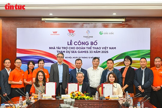 Hai nhà tài trợ lớn cho Đoàn Thể thao Việt Nam tại SEA Games 33
