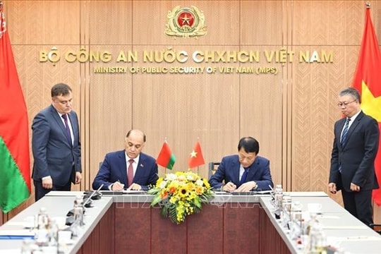 Mở rộng hợp tác giữa Bộ Công an Việt Nam và Hội đồng An ninh quốc gia Belarus