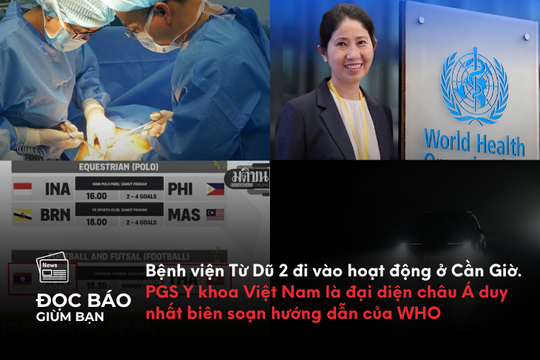 Đưa vào hoạt động mô hình bệnh viện chưa từng có ở Việt Nam. PGS Y khoa Việt Nam là đại diện châu Á duy nhất biên soạn hướng dẫn của WHO