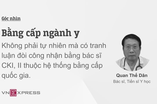 Bằng cấp ngành y