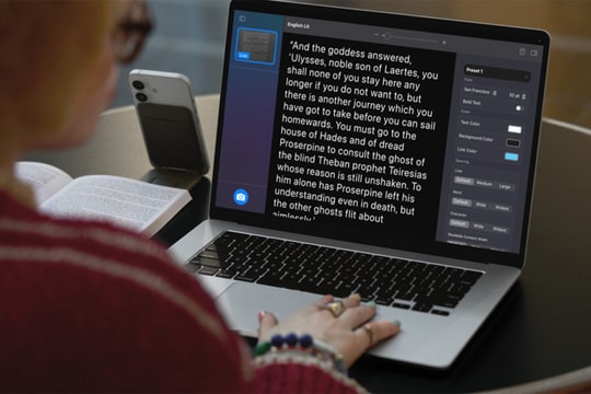 Apple đặt cược vào nghiên cứu trợ năng
