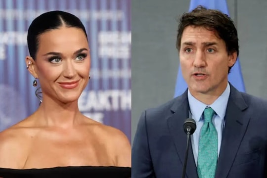 Cựu Thủ tướng Canada và Katy Perry tình tứ