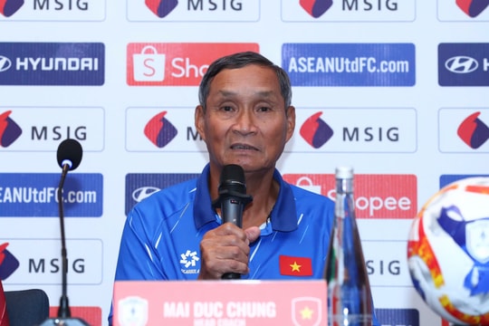 HLV Mai Đức Chung: 'Tôi không xem Malaysia là đội yếu'