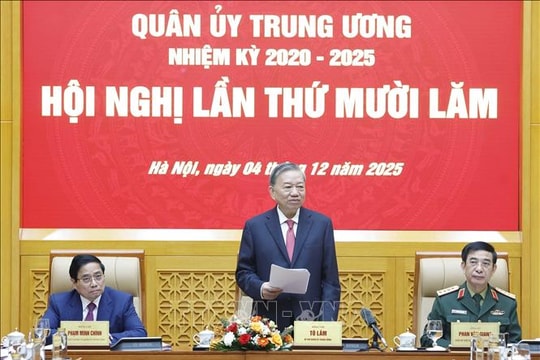 Tổng Bí thư Tô Lâm chủ trì Hội nghị Quân ủy Trung ương lần thứ 15