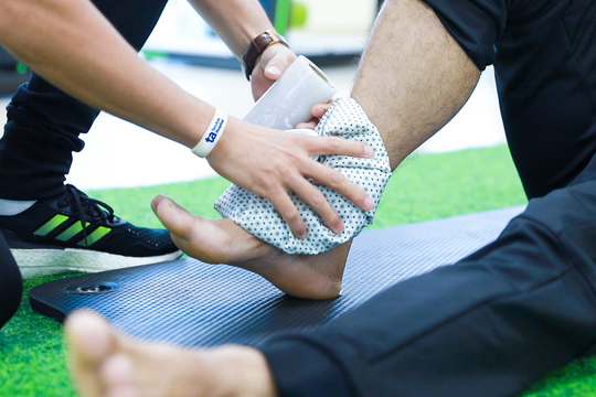 Cách giảm đau cơ sau tập gym