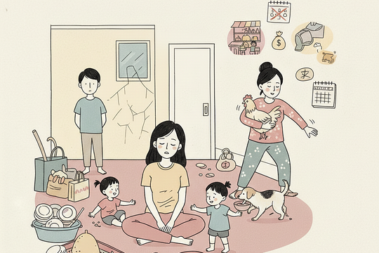 Tôi mong mẹ chồng về quê ở nhưng bà không chịu