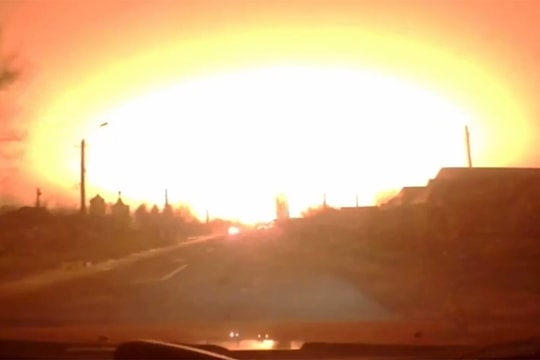 Tên lửa Iskander-M tập kích 'trụ sở tình báo Ukraine'