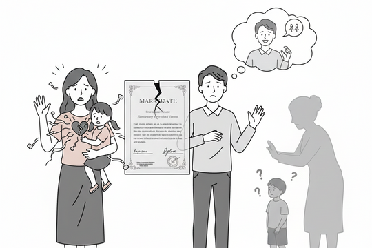 Không đồng ý nuôi con riêng của chồng