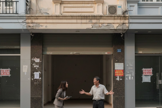 Tháo chạy khỏi mặt bằng 'mua 30 tỷ nên cho thuê phải 100 triệu đồng'