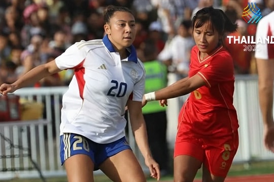 SEA Games 33: ĐT bóng đá nữ Myanmar hạ Philippines đầy kịch tính ở trận ra quân