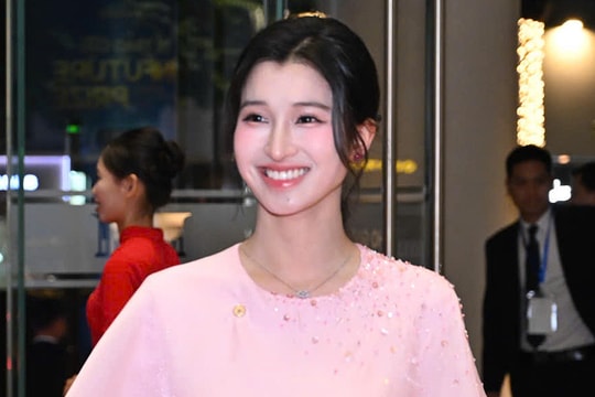 Á hậu Phương Nhi dự lễ trao giải VinFuture