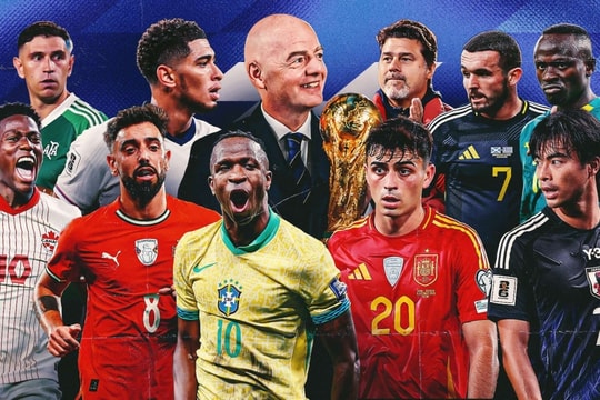 World Cup 2026 bốc thăm đêm nay