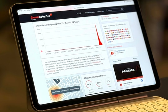 Loạt dịch vụ Internet toàn cầu sập vì Cloudflare gặp sự cố