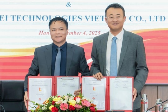 Đại học Bách khoa Hà Nội và Huawei bắt tay phát triển nhân tài AI, 5G