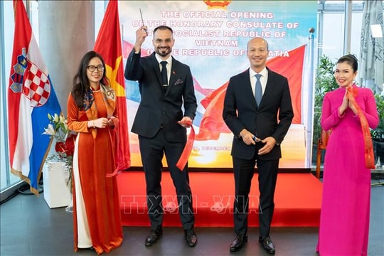 Bước phát triển mới trong quan hệ Việt Nam - Croatia