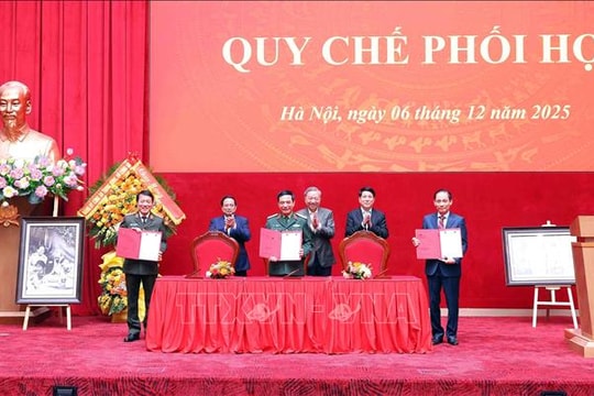 Tăng cường phối hợp Công an - Quân đội - Ngoại giao trong giai đoạn mới