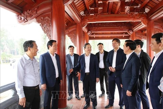 Bắc Ninh: Đẩy nhanh tiến độ thực hiện Khu đền thờ Bác Hồ thuộc dự án Công viên Văn Miếu