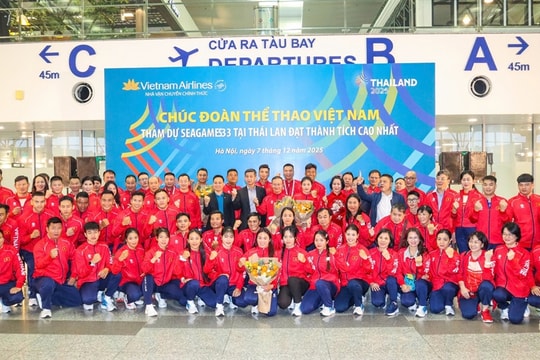 Đoàn Thể thao Việt Nam lên đường tham dự SEA Games 33