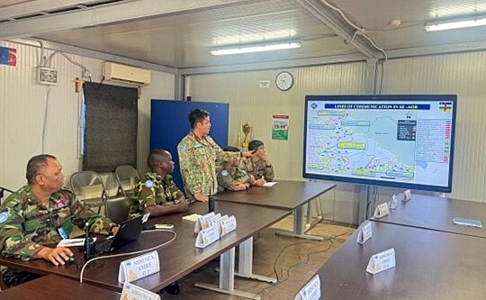 Sĩ quan tình báo Việt Nam giữa điểm nóng Trung Phi