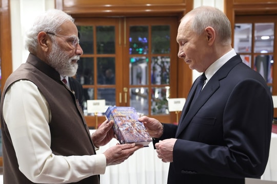 Những món quà Thủ tướng Ấn Độ tặng ông Putin