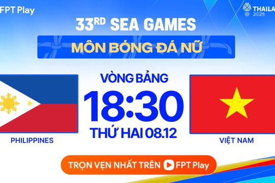 Xem trực tiếp Việt Nam vs Philippines, bóng đá nữ SEA Games 33 trên kênh nào?