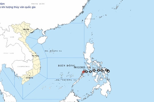 Tin cuối cùng về áp thấp nhiệt đới