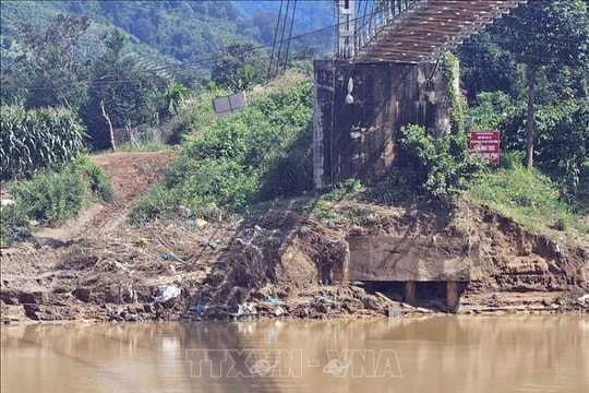 Kiến nghị hỗ trợ sửa chữa đường, cầu hư hỏng do thiên tai ven sông Krông Nô (Lâm Đồng)