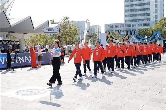 SEA Games 33: Lễ thượng cờ gửi thông điệp đoàn kết tới cộng đồng ASEAN