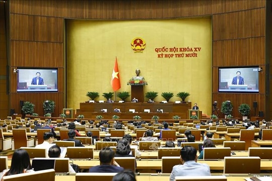 Thông cáo báo chí số 37, Kỳ họp thứ 10, Quốc hội khóa XV