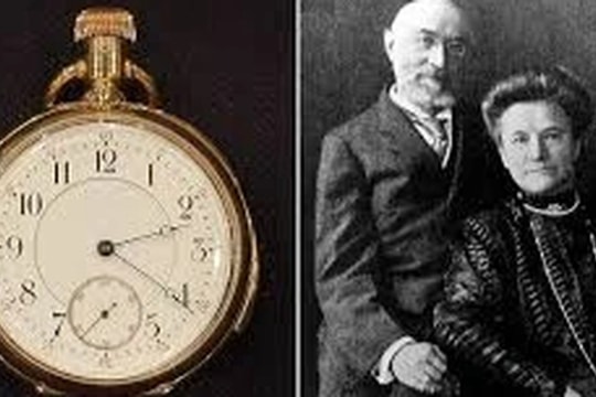 Đồng hồ vàng của vị khách giàu nhất trên tàu Titanic, bán giá 60 tỷ đồng