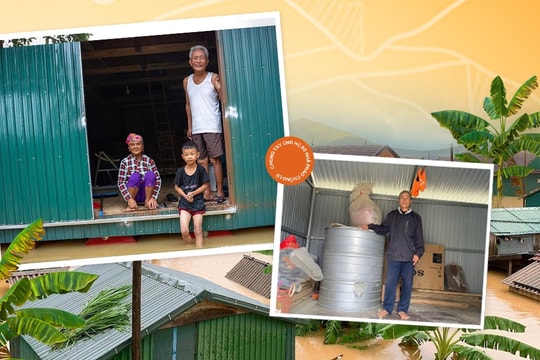 Sau lũ lịch sử, người dân kỳ vọng về dự án nhà phao