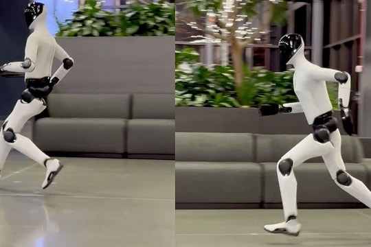 Robot hình người Mỹ chạy gần giống con người