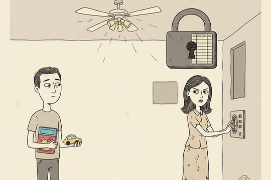 Vợ tiết kiệm tới mức đồ lót cũ rách mới dám thay