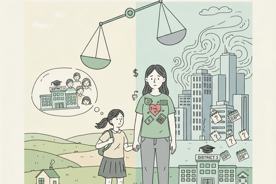 Tôi có nên từ bỏ trường tốt cho con ở thành phố để về quê