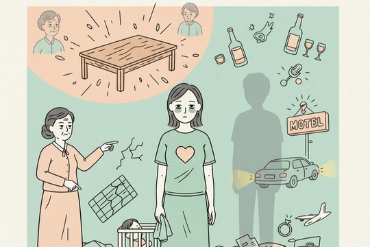 Mẹ chồng chê mẹ tôi đần, không biết làm gì