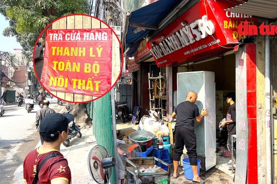 Hà Nội tăng tốc dự án Vành đai 1, hộ kinh doanh gấp rút di dời trả mặt bằng