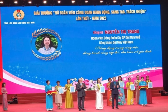 Nữ đoàn viên Công đoàn dệt may năng động, sáng tạo, trách nhiệm
